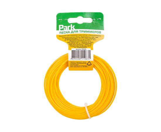 Леска (2 мм; 15 м; круг) для триммеров Park 990595 
