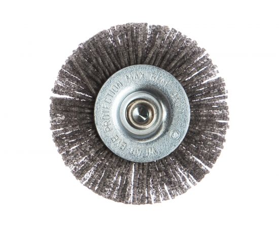 Щётка круглая абразивная №093 (63 мм; абразивная проволока) для дрели АТАКА 6306306555 22393 – изображение 2