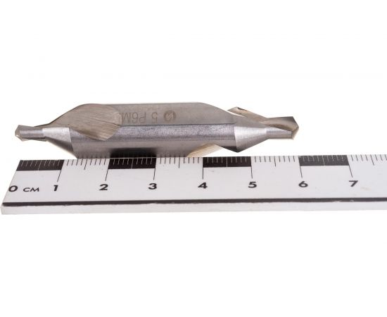 Сверло центровочное 2317-0108 (5х7.5х12.5х66 мм; тип А; Р6М5; ГОСТ14952-75) ИНСТУЛС 00001240753 – изображение 2