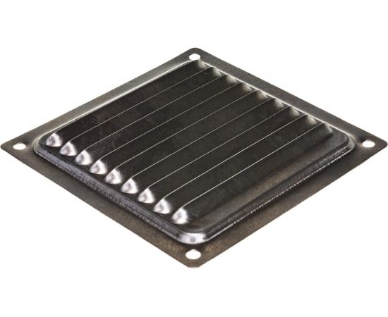 Решётка металлическая с сеткой, неокрашенная 100 x 100 мм Эвент ВРС – изображение 2