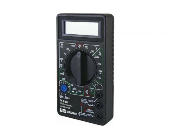 Цифровой мультиметр TDM МастерЭлектрик М-838 SQ1005-0003 – изображение 2