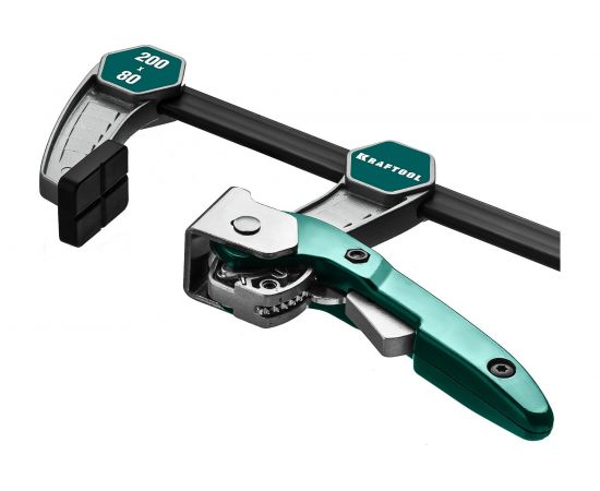 Струбцина F KRAFTOOL KL-200/80 80х200 мм 32019-080-200 – изображение 2