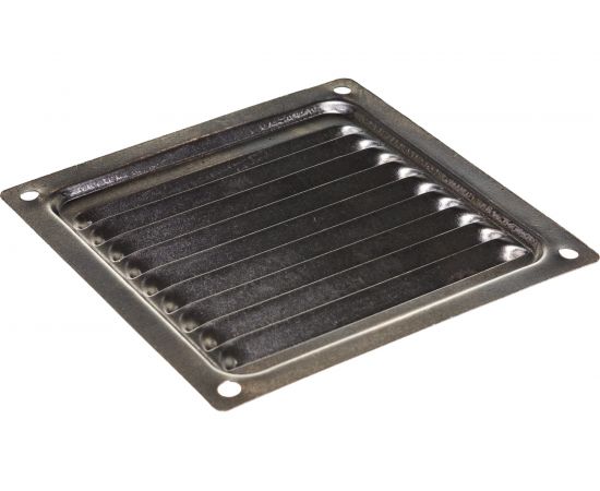 Решётка металлическая с сеткой, неокрашенная 100 x 100 мм Эвент ВРС – изображение 3