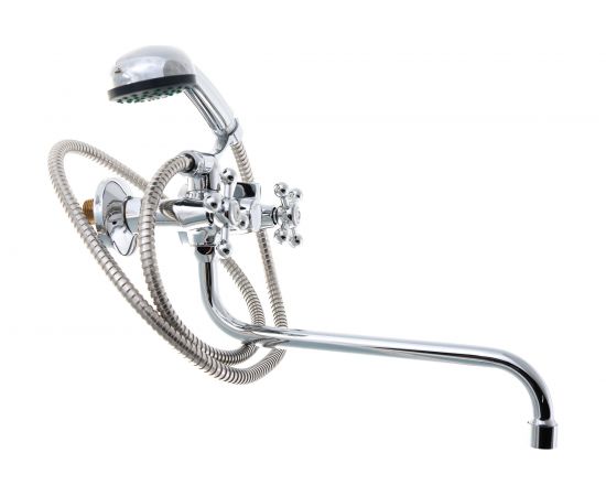 Смеситель для ванны Zollen Bamberg с аксессуарами, нижний излив 300 мм BA62620241 443397 – изображение 3