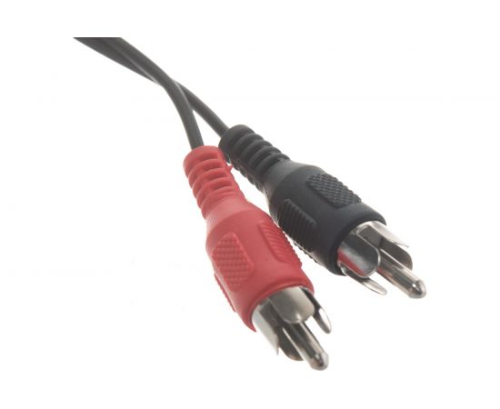 Шнур REXANT 2 RCA - 2 RCA, длина 1,5 метра, черный 17-0103 – изображение 3