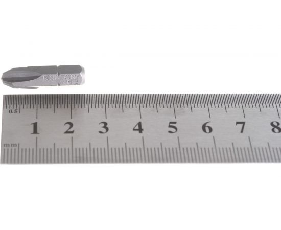 Вставка бита торцевая 1/4", Phillips, PH3, L = 25 мм KING TONY 102503P – изображение 4