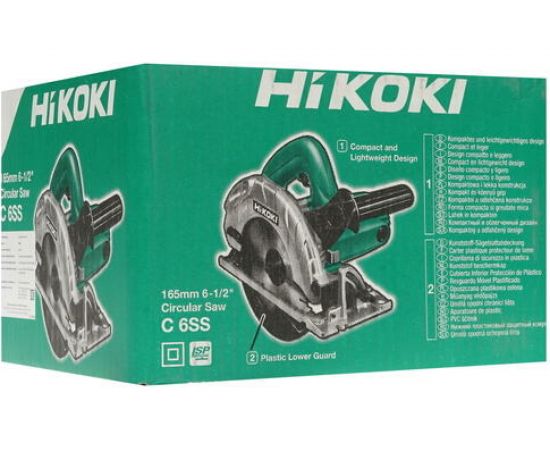 Дисковая пила Hikoki C6SS C6SSNSZ – изображение 4