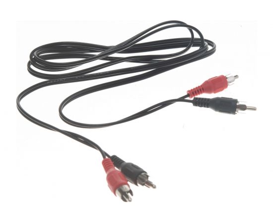 Шнур REXANT 2 RCA - 2 RCA, длина 1,5 метра, черный 17-0103 – изображение 4