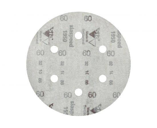 Круг шлифовальный на липучке siaspeed 1950 (5+1 шт; 150 мм; 6 отверстий; P60) sia Abrasives ss6-150-6-060 – изображение 4