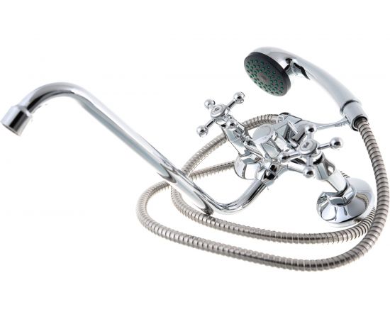 Смеситель для ванны Zollen Bamberg с аксессуарами, нижний излив 300 мм BA62620241 443397 – изображение 5