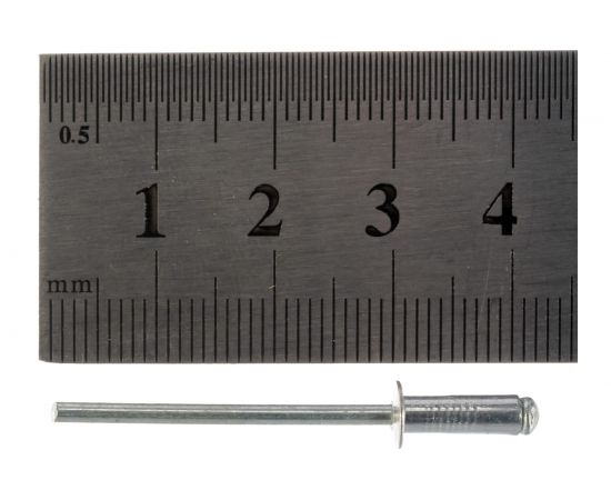 Заклепки вытяжные алюминиевые (3.2х10 мм; пакет 50 шт) КОБАЛЬТ 910-782 – изображение 5