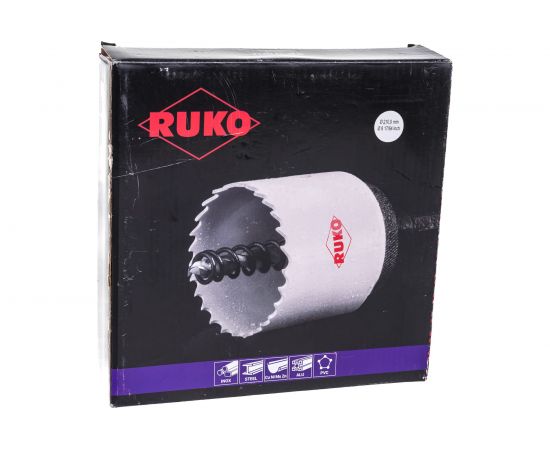 Коронка биметаллическая HSS Co 8% (210 мм) RUKO 126200 – изображение 5