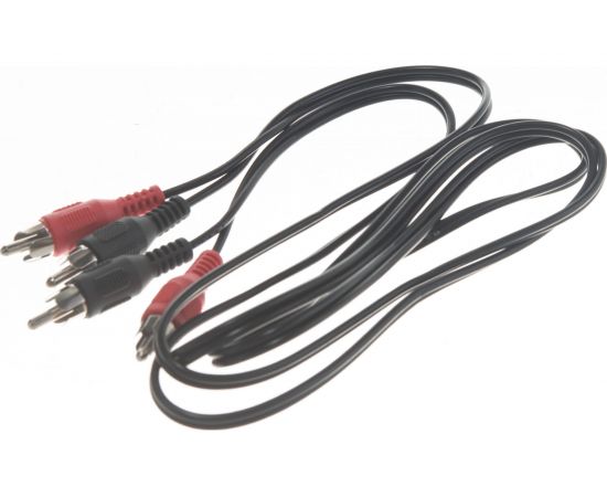 Шнур REXANT 2 RCA - 2 RCA, длина 1,5 метра, черный 17-0103 – изображение 5