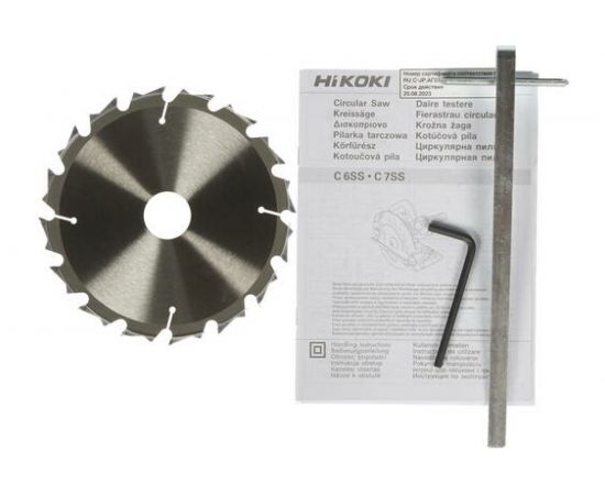 Дисковая пила Hikoki C6SS C6SSNSZ – изображение 6