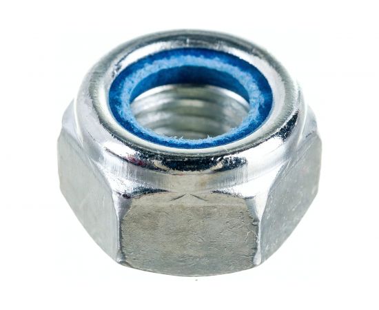 Самоконтрящаяся гайка Стройметиз М12 DIN 985, цинк уп. 2 шт 3040071 