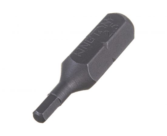 Вставка бита торцевая 1/4, HEX, 2,5 мм, L=25 мм KING TONY 102525H 