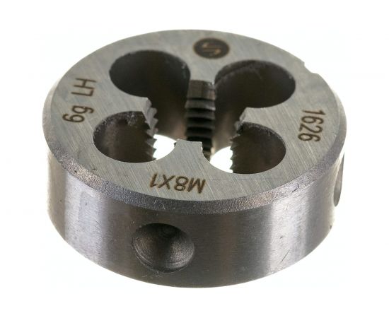 Плашка ИНСТУЛС М. 8.0х1.0х25х9 9SiCr 6g DIN223 левая 00001178336 