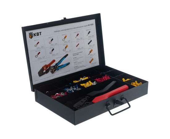 Набор изолированных наконечников КВТ М-950-1 75488 