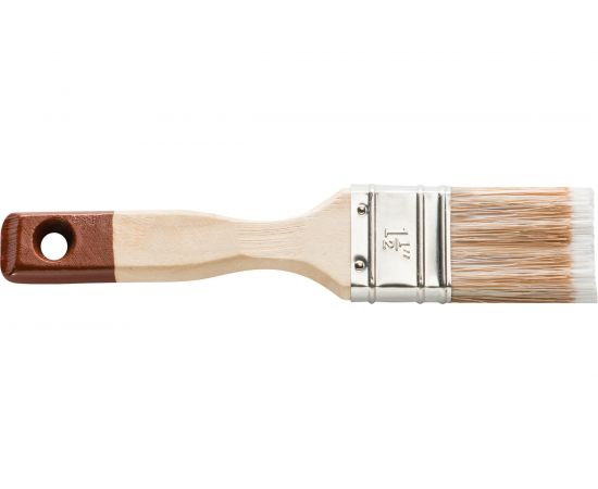 Плоская кисть HARDY серия 44, смешанная щетин��, 50х16мм, коричневая 0205-445920 