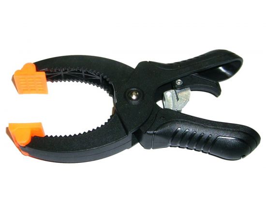 Струбцина-зажим SKRAB 43/110мм с трещоточным механизмом, пластик 25264 