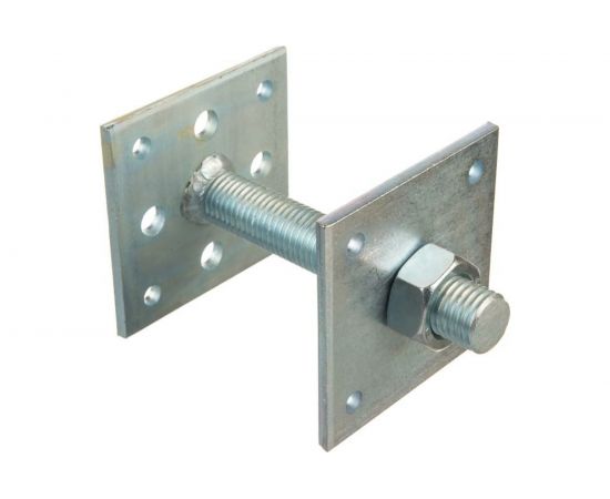 Регулировочный лифт Tech-Krep 100х100х6,0 мм со шпилькой М24 Н=150 мм - накл. 124427 