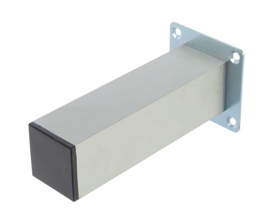 Ножка Tech-Krep 40х40х150 мм, квадрат, нерегулируемый, алюминий - накладка 127476 – изображение 2