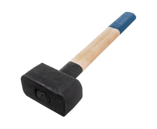 Кувалда РемоКолор кованая, деревянная рукоятка, 3000г, 38-5-073 – изображение 2