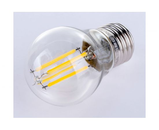 Светодиодная лампа VOLTEGA Шар Е27 2800К 6W 7023 – изображение 2