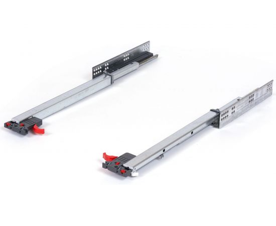 Направляющая полного выдвижения c доводчиком SAMET SMART SLIDE, Lock-Fix 400 мм СТ-00001280 – изображение 2