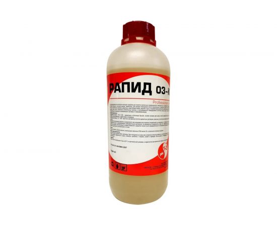Кислотное средство для очистки поверхностей от минеральных загрязнений Рапид 03 К 1 л 4607002304677 – изображение 2