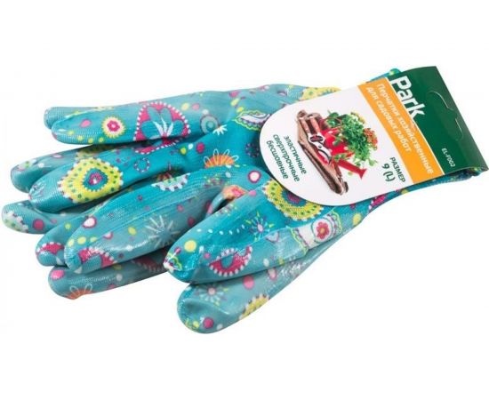 Хозяйственные перчатки Park EL-F002, размер 9 L 001062 – изображение 3