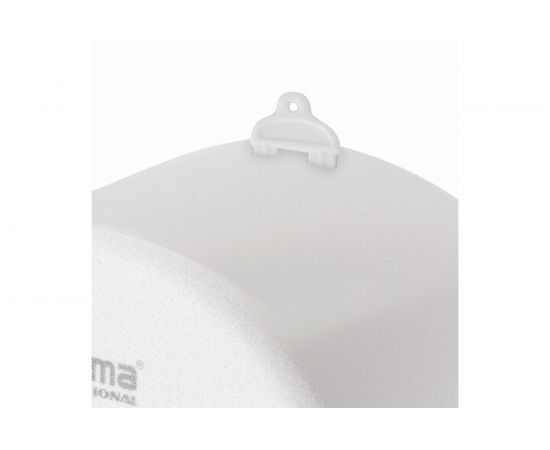 Диспенсер для туалетной бумаги ЛАЙМА PROFESSIONAL ORIGINAL, малый, белый, ABS-пластик 605766 – изображение 3