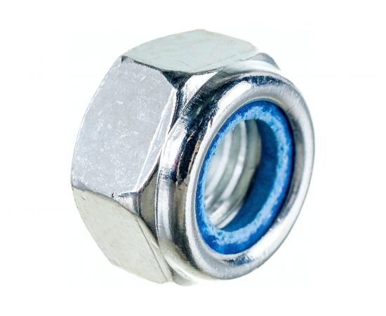Самоконтрящаяся гайка Стройметиз М12 DIN 985, цинк уп. 2 шт 3040071 – изображение 3