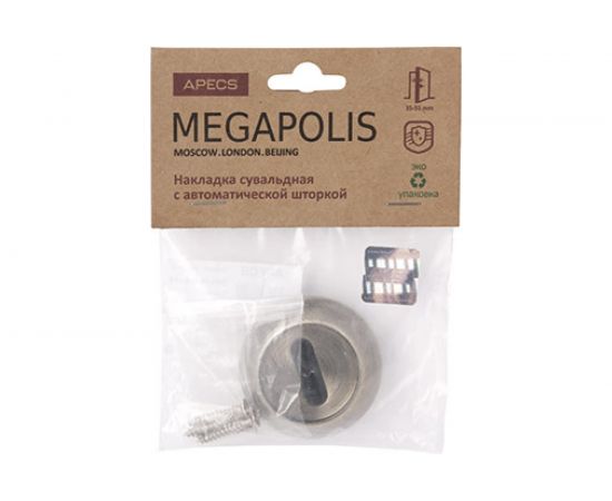 Накладка под сувальдный ключ Apecs Megapolis 23934 – изображение 3