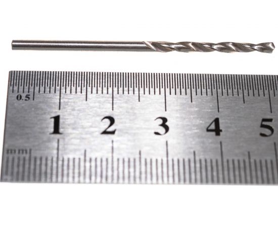 Сверло по металлу (2.25х27х53 мм; ц/х; Р6М5) Туламаш ТМ 112074 – изображение 3