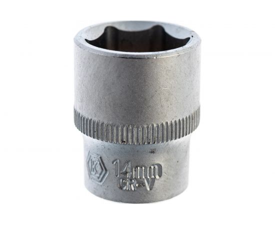 Торцевая головка КОБАЛЬТ 1/4, 14мм, Cr-V 643-323 – изображение 4