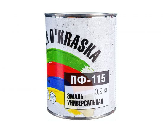 Эмаль super maler ПФ-115 Красный 0,9кг Лк-00005654 – изображение 4