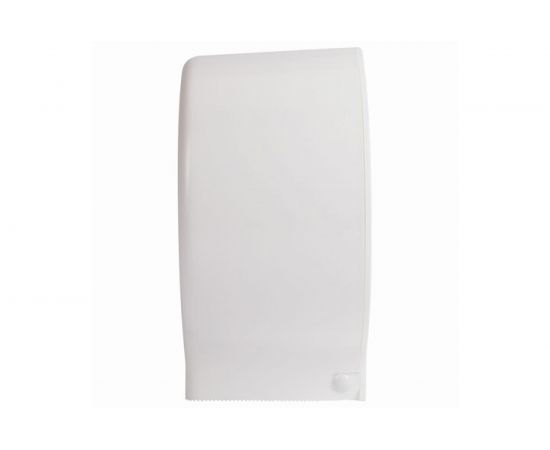 Диспенсер для туалетной бумаги ЛАЙМА PROFESSIONAL ORIGINAL, малый, белый, ABS-пластик 605766 – изображение 4