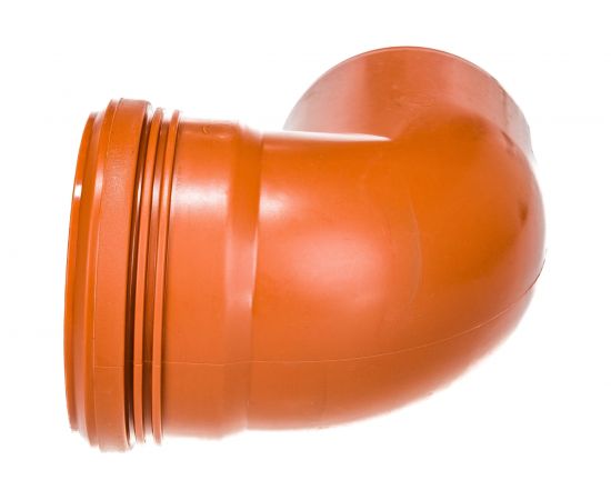 Канализационный отвод АТЛАС ПЛАСТ 90 градусов DN 110 нар. SPNCEB9000110 – изображение 4