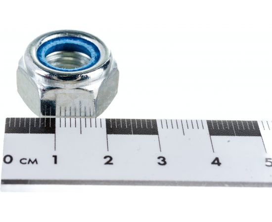 Самоконтрящаяся гайка Стройметиз М12 DIN 985, цинк уп. 2 шт 3040071 – изображение 4