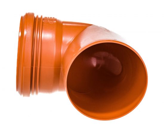 Канализационный отвод АТЛАС ПЛАСТ 90 градусов DN 110 нар. SPNCEB9000110 – изображение 5