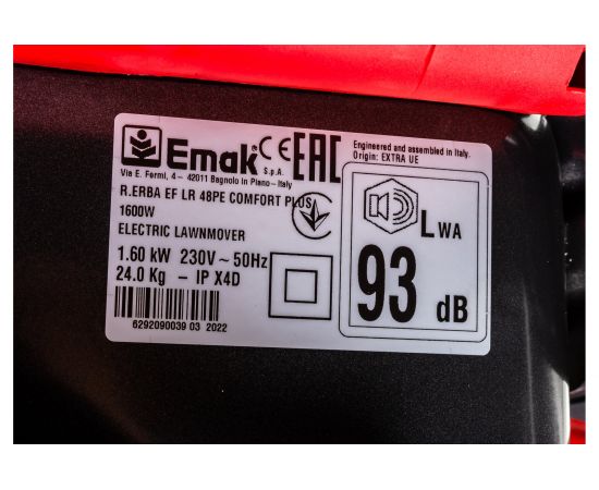 Электрическая газонокосилка EFCO LR 48 PE COMFORT PLUS 66139050S – изображение 5