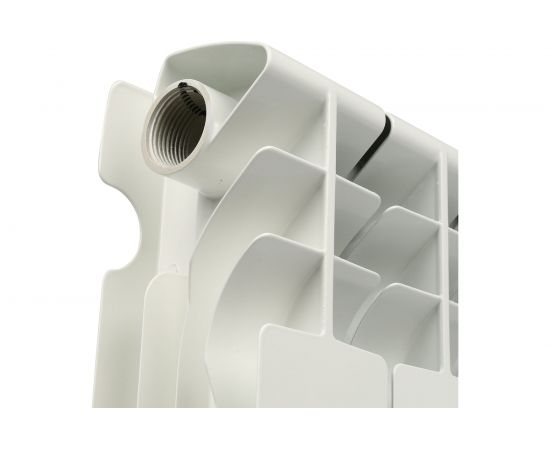 Алюминиевый радиатор ROMMER Plus 200 8 секций RAL9016 89990 – изображение 7