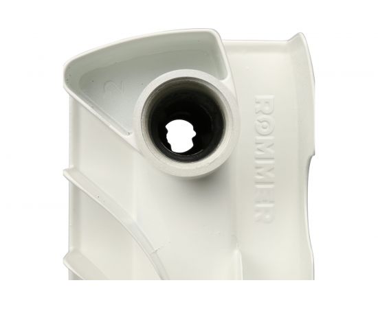 Алюминиевый радиатор ROMMER Plus 200 8 секций RAL9016 89990 – изображение 10