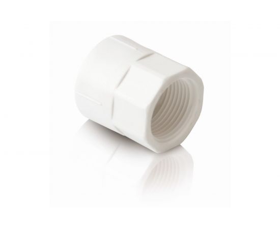 Комбинированная муфта Blue Ocean с пластиковой резьбой, вн., 25х3/4 1/100/400 PPRF/PPR-A/FT(W)-25х3/4"" 