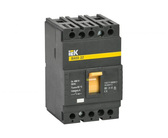 Автоматический выключатель IEK ВА88-32 3Р 100А 25кА SVA10-3-0100 