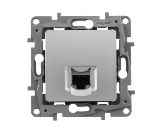 Розетка Legrand RJ45 5e UTP АЛЮ ETIKA 672441 