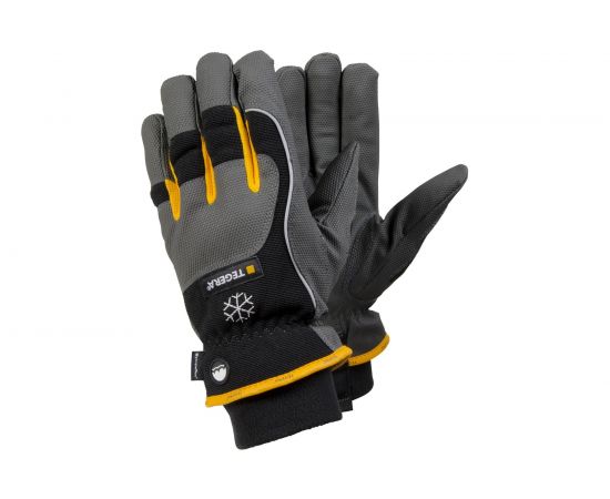 Утепленные перчатки из искусственной кожи на зимней подкладке TEGERA, размер 10 9126-10 