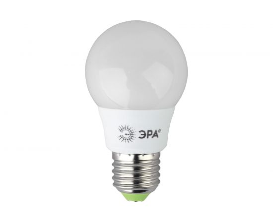 Светодиодная лампа ЭРА ECO LED A55-6W-827-E27, груша, теплый Б0028008 