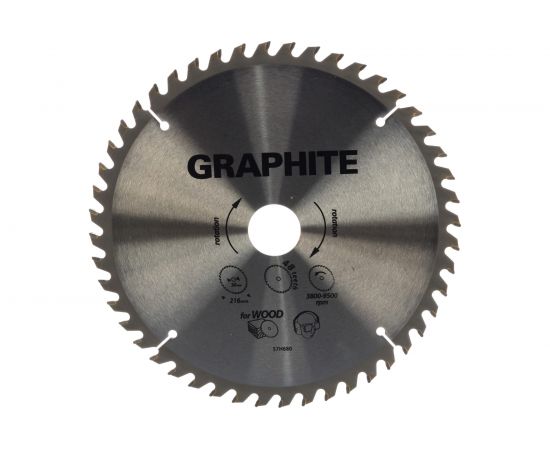 Диск пильный (216x30 мм; 48Z; карбид кремния) GRAPHITE 57H680 